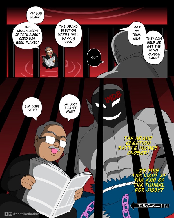 Image from: If Malaysia Was An Anime: How GE15 Started