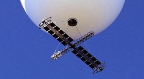 Image from: USAF Shot Down A Suspected Chinese Spy Balloon Over US