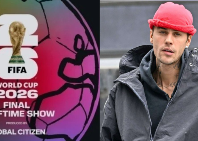 Image from: 世界杯决赛中场秀嘉宾公布，Justin Bieber将现身中场秀表演