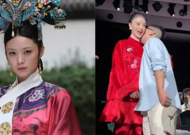 Image from: 蒋欣拍照遭男设计师突袭亲脖子！惊吓后仰躲闪画面曝光