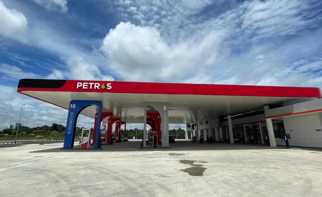 Image from: 40 lagi stesen Petros sedang dibina di Sarawak, lengkap hidrogen dan pengecas EV