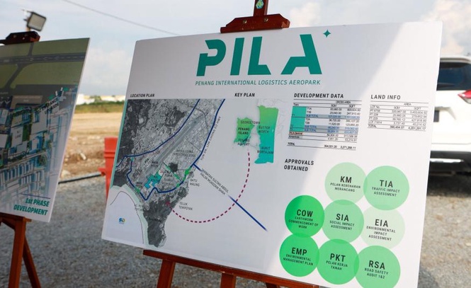 Image from: PILA bakal tingkatkan kapasiti logistik udara wilayah utara hingga 500,000 tan setahun
