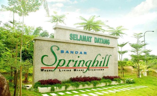 Image from: Pelupusan tanah di Bandar Springhill pacu keuntungan MUI Properties kepada RM169 juta pada FY2026
