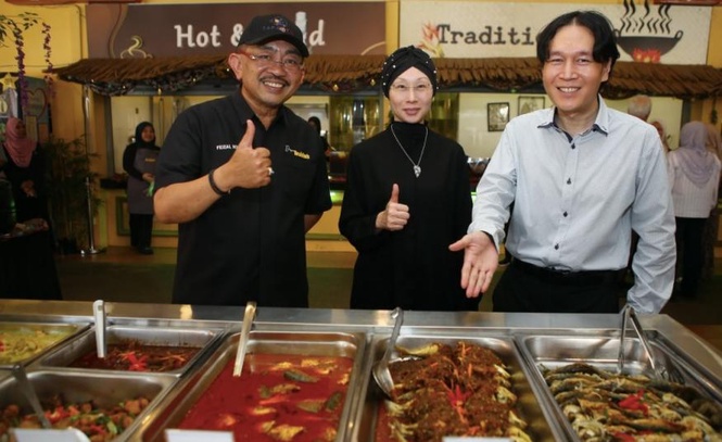 Image from: Desatera perkenal Bufet RM10 Dapur Brahim's di UKM bantu pelajar, staf beli 30 menu makan tengah hari