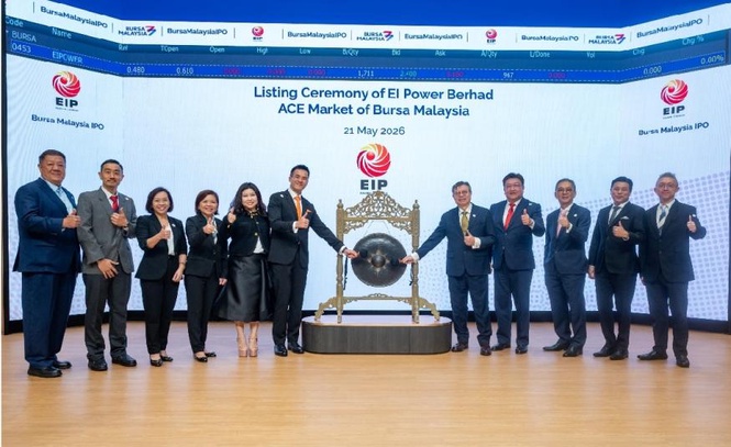 Image from: Saham EI Power catat kenaikan 27.1% pada penampilan sulung di Pasaran ACE