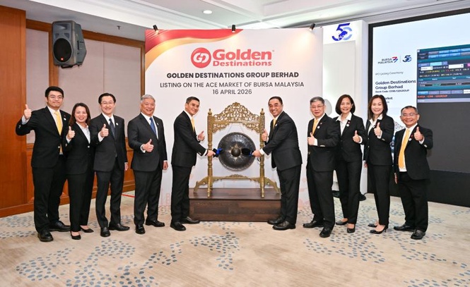 Image from: Saham Golden Destinations melonjak hampir 9% pada penampilan sulung di Pasaran ACE