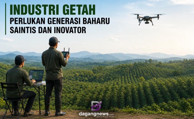 Image from: Industri getah perlukan generasi baharu saintis dan inovator
