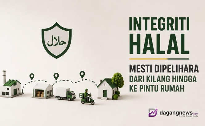 Image from: Integriti halal mesti dipelihara dari kilang hingga ke pintu rumah