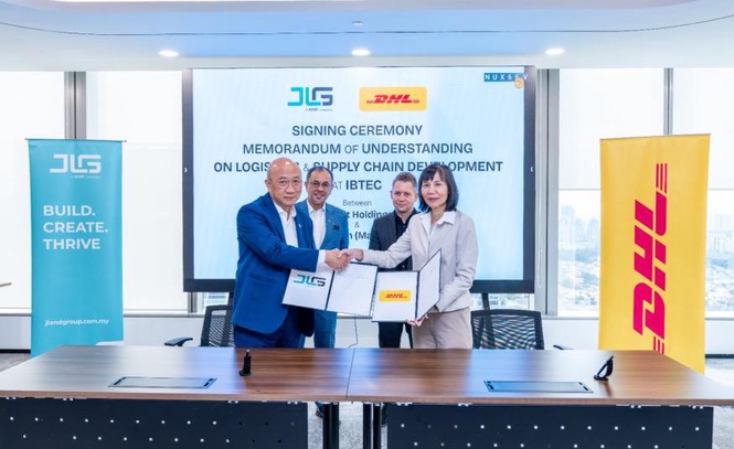 Image from: JLand Group, DHL kaji pembangunan kemudahan logistik sokong industri teknologi di IBTEC, Johor