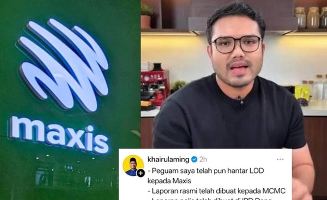 Image from: Khairul Aming ambil tindakan undang-undang, hantar LOD kepada Maxis susulan dakwaan kebocoran data peribadi