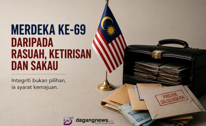 Image from: Merdeka ke-69 daripada rasuah, ketirisan dan sakau