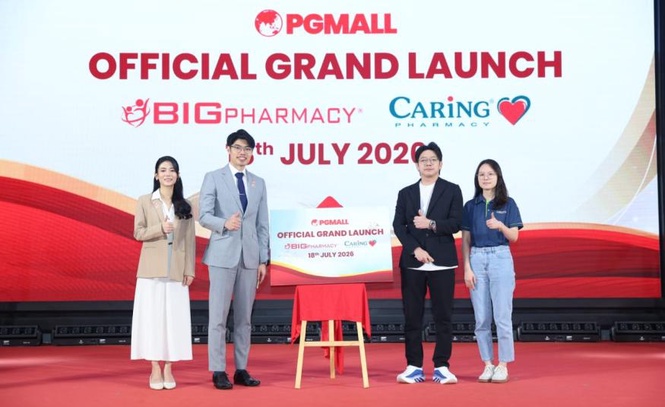 Image from: PGMall bawa produk kesihatan Big Pharmacy, Caring Pharmacy ke platform e-dagang