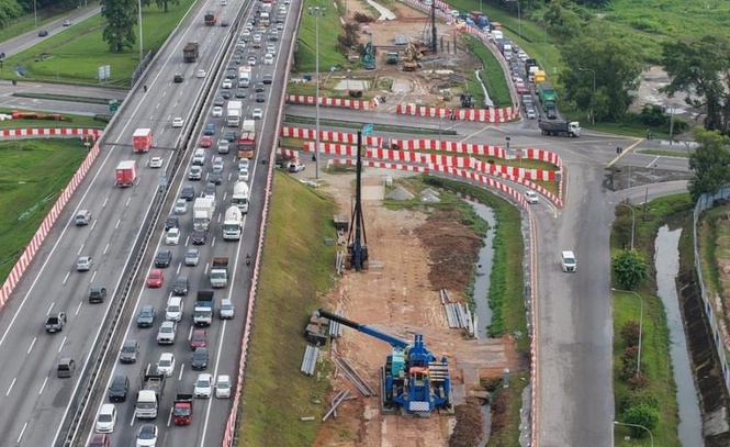 Image from: PLUS buka tender pakej 2 dan 5 Projek Penyuraian Trafik Juru–Sungai Dua, pakej 1 kini 34.6% siap