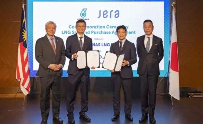Image from: PETRONAS, JERA meterai perjanjian bekal LNG selama 20 tahun mulai 2028