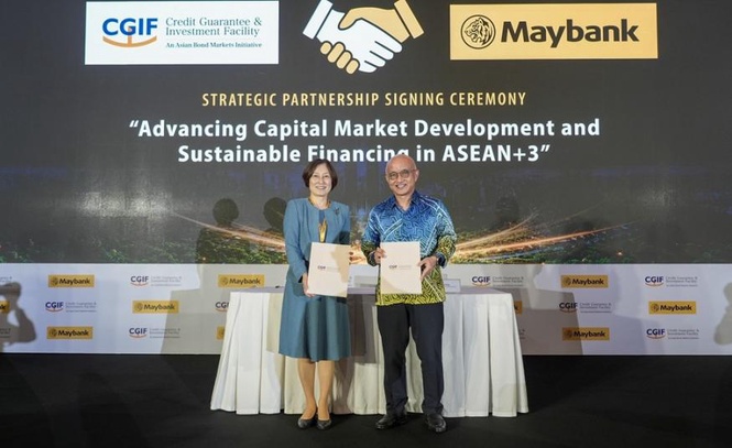 Image from: Maybank, CGIF bekerjasama perkasa pembangunan pasaran modal ASEAN+3