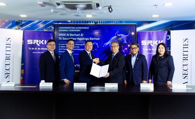 Image from: SRKK AI meterai perjanjian taja jamin dengan TA Securities menjelang IPO di Pasaran ACE