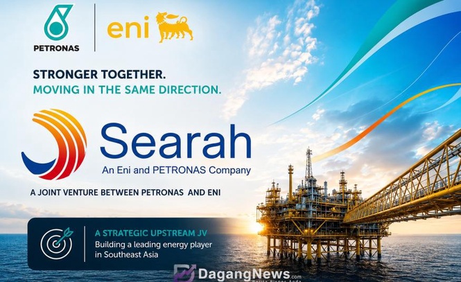 Image from: Searah, syarikat usaha sama PETRONAS-Eni dapat pembiayaan RM25 bilion kembangkan operasi di Malaysia, Indonesia