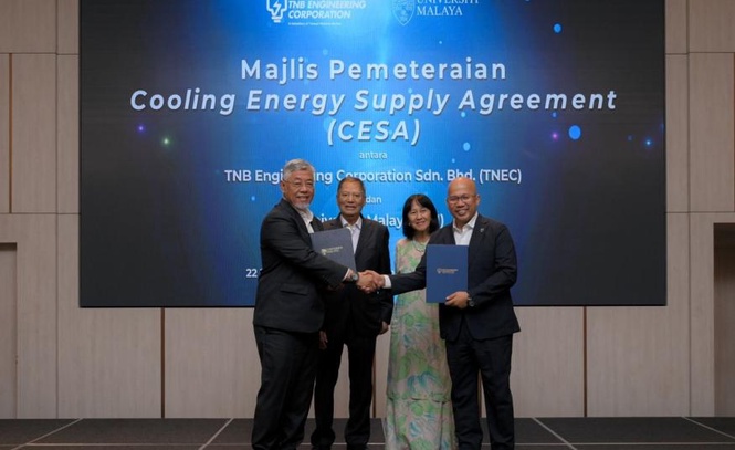 Image from: TNB-Universiti Malaya jalin kerjasama sistem penyejukan di Wisma R&D, jimat kos sehingga 30%