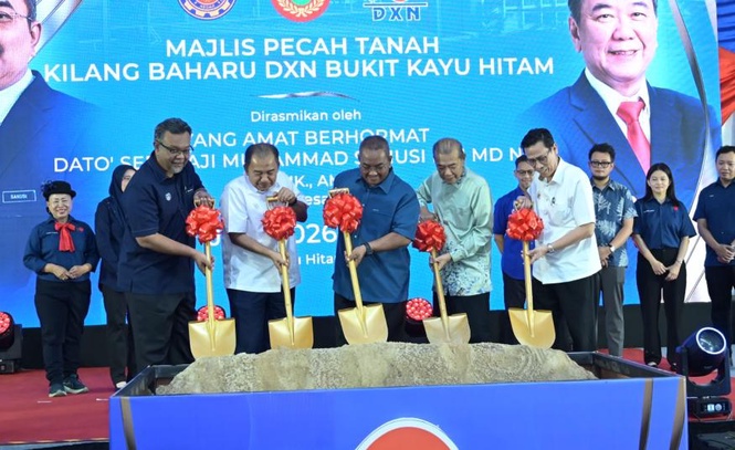 Image from: DXN labur RM140 juta bina kilang nutraseutikal baharu di Bukit Kayu Hitam, Kedah