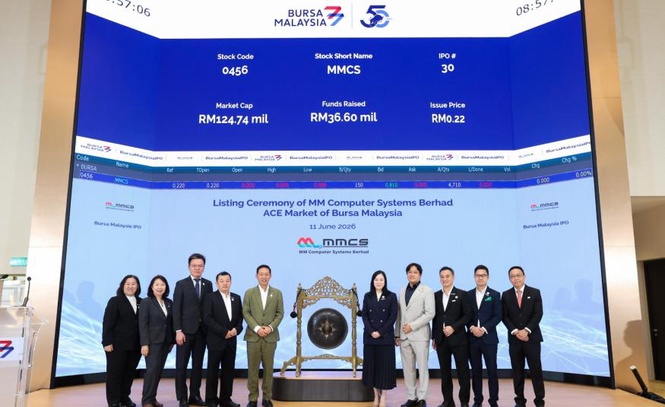 Image from: Saham MM Computer Systems dibuka mendatar 22 sen pada penampilan sulung di Pasaran ACE
