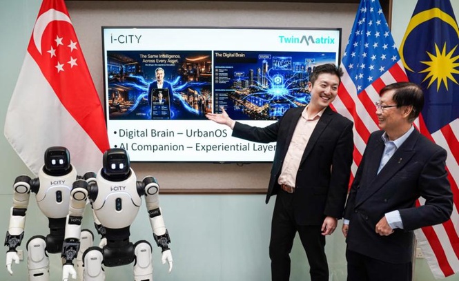 Image from: i-City, TwinMatrix teroka konsep bandar pintar berasaskan AI serta avatar digital