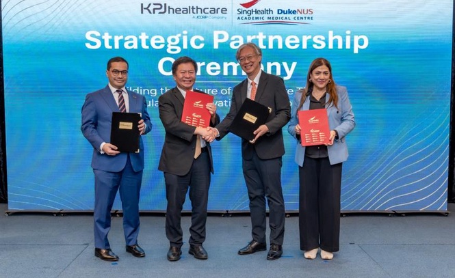 Image from: KPJ Healthcare, SingHealth bentuk pakatan strategik dalam penyelidikan, pendidikan dan AI