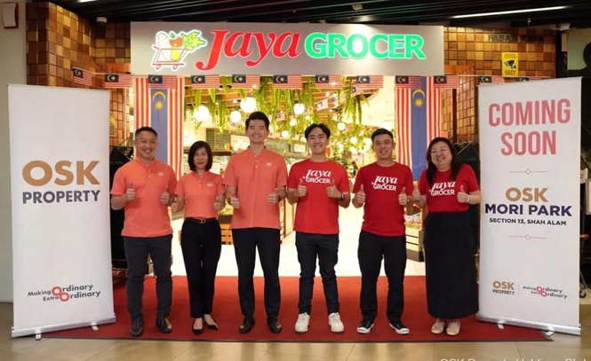 Image from: OSK Mori Park tarik Jaya Grocer sebagai penyewa utama kawasan runcit di Seksyen 13 Shah Alam