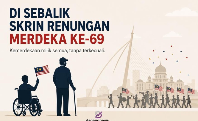 Image from: Di sebalik skrin, renungan Merdeka ke-69