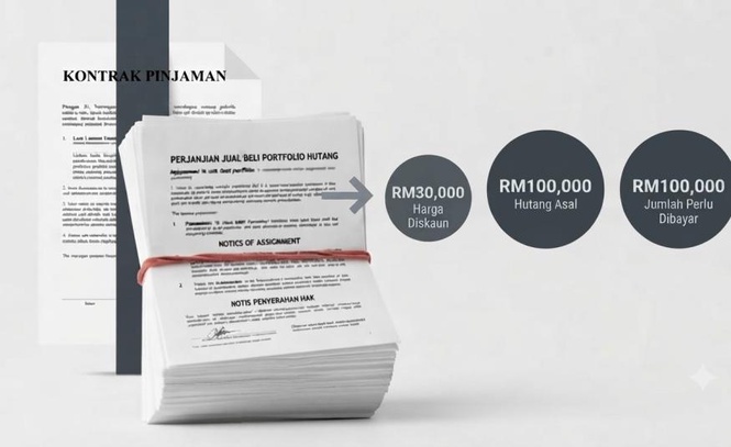 Image from: Bank Jual Hutang Pada Harga Diskaun Kenapa Hutang Masih Perlu Dibayar?