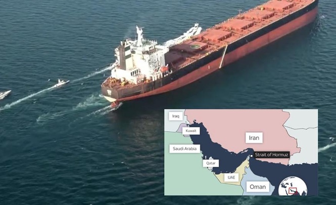 Image from: Satu daripada 7 kapal Malaysia terkandas di Selat Hormuz selamat tiba di tanah air - PM Anwar