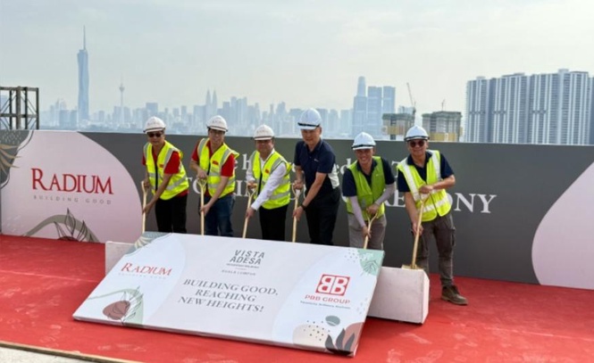 Image from: Radium siapkan pembinaan struktur penting Vista Adesa di Sungai Besi, projek dijangka siap 2Q27
