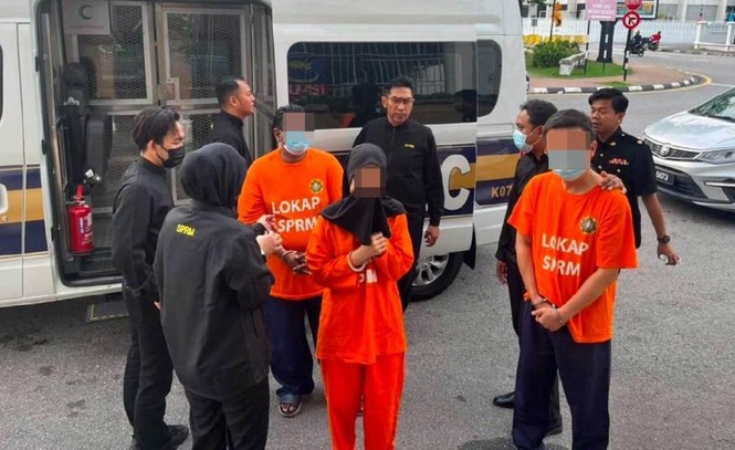 Image from: Lima individu ditahan SPRM berhubung kerugian penjualan tanah Perda RM1.96 juta