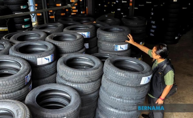 Image from: Harga tayar dijangka naik susulan peningkatan kos bahan mentah – Persatuan industri
