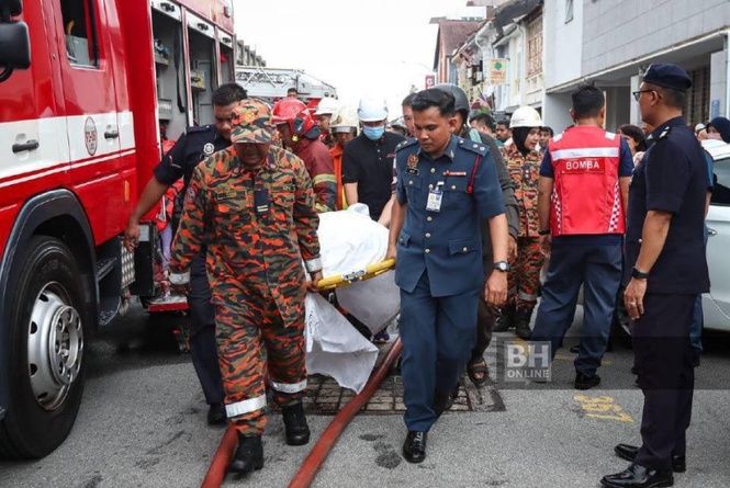 Bekas Peguam Terkenal, Kerani Maut Dalam Kebakaran