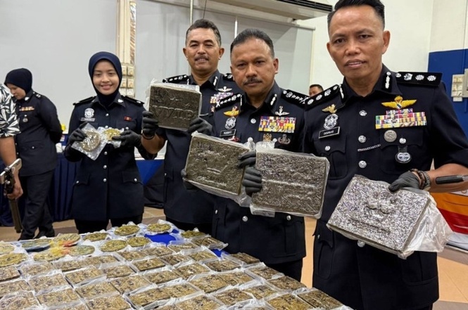 Lebih 250kg Ganja Dirampas Dalam 2 Serbuan Berasingan