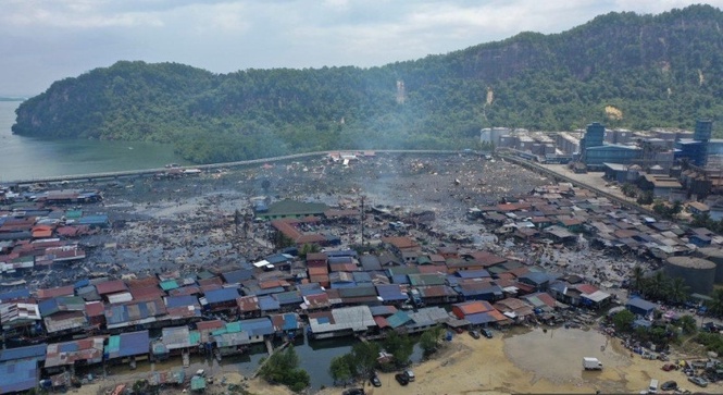1,000 Rumah Musnah Dalam Kebakaran Di Sandakan