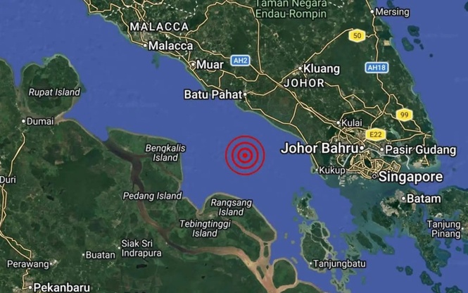 Gempa Bumi 3.3 Landa Batu Pahat