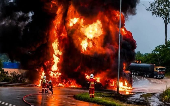 Sebabkan Kematian Ibu Dan Anak Umur 12 Tahun, Pemandu Lori Tangki Didakwa