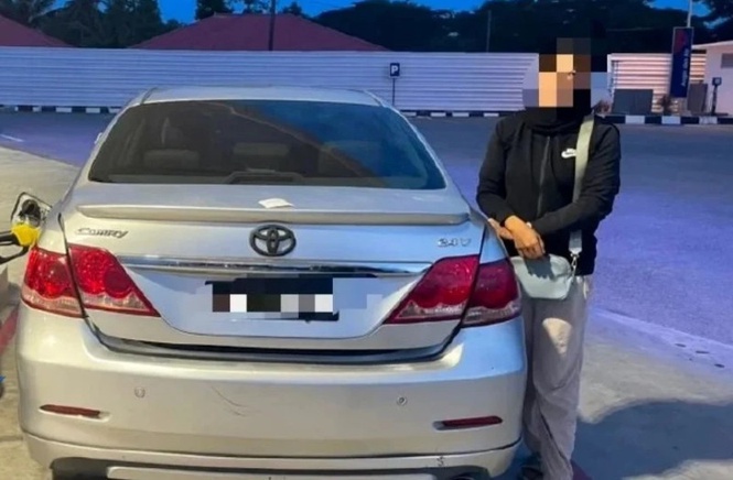 Toyota Camry Diubah Suai Untuk Simpan Petrol Bersubsidi, Wanita Ditahan