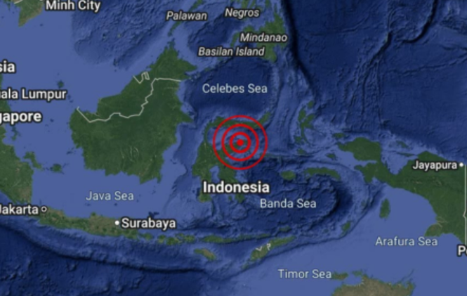 Gempa Bumi 5.2 Di Sulawesi, Tiada Ancaman Tsunami Untuk Malaysia