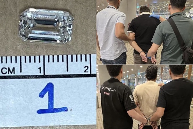印度男口含假钻调包真钻 狮城落网双双获刑