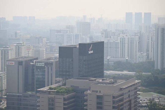 新加坡空气“不健康” 2019年来首次