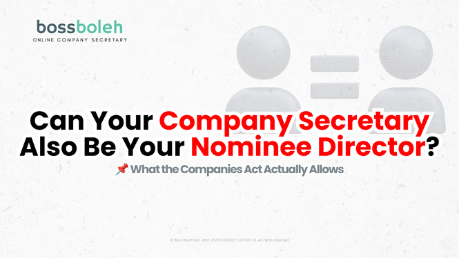 Can Your Company Secretary Also Be Your Nominee Director? What the Companies Act Actually Allows