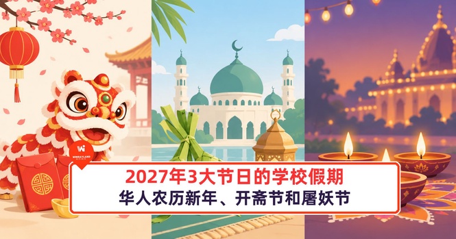 Image from: 2027年华人农历新年、开斋节和屠妖节学校假期