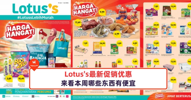 Image from: Lotus's最新促销优惠