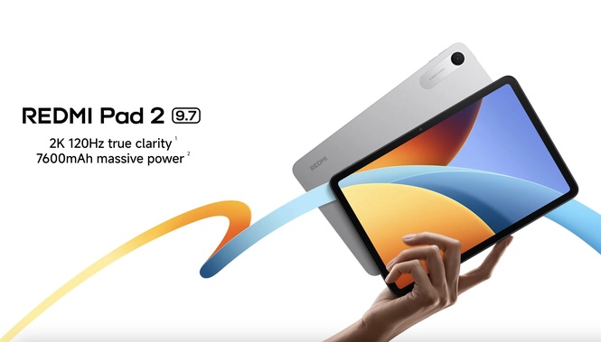 Xiaomi lancar Redmi Pad 2 9.7, tablet kompak dengan skrin 120Hz dan cip Snapdragon