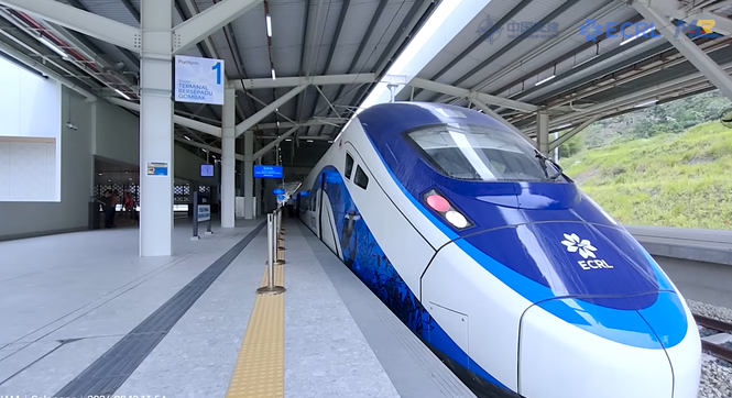 Tren ECRL EMU Kota Bharu ke Stesen Terminal Bersepadu Gombak, berapa jam perjalanan?