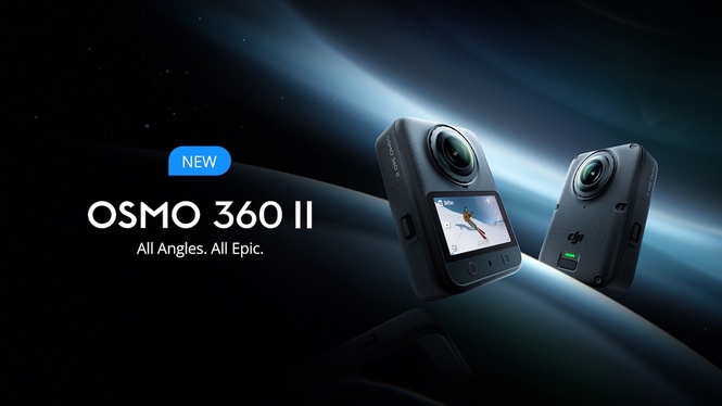 DJI Osmo 360 II dilancar, kini sokong rakaman 8K 60fps & ada lensa boleh tukar ganti