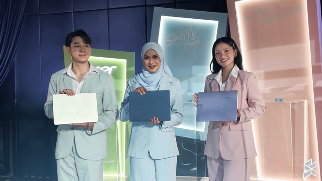 Acer Swift Air 14, laptop ultra ringan berkuasa Intel Core 7 350 tiba di Malaysia