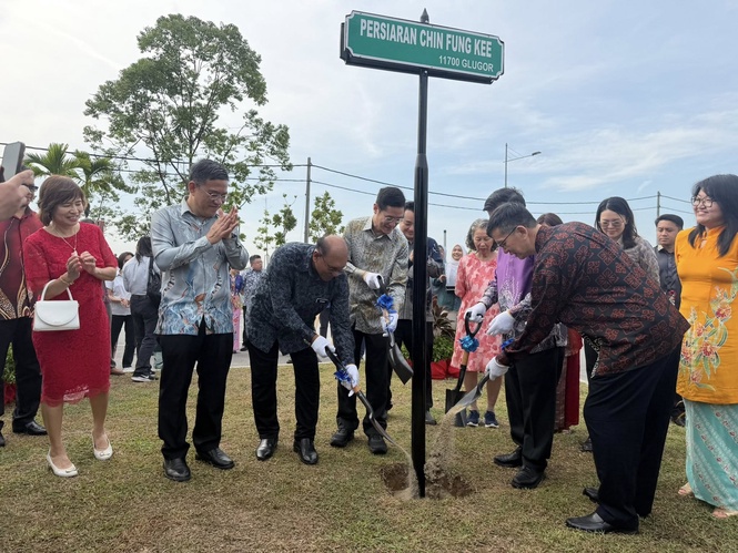 Image from: Persiaran Pantai Sinaran Kini Dikenali Persiaran Chin Fung Kee, Hargai Legasi Tokoh Jurutera Negara